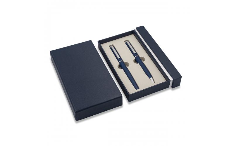 Zestaw piśmienniczy Felicite, granatowy