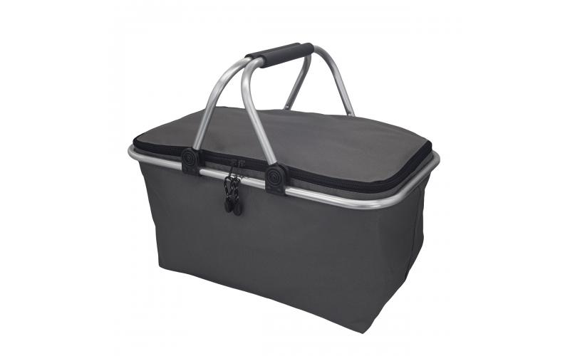 Izotermiczny kosz na zakupy Portland, szary