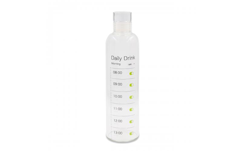 Butelka ze szkła borokrzemowego Wimbledon 550 ml, transparentny