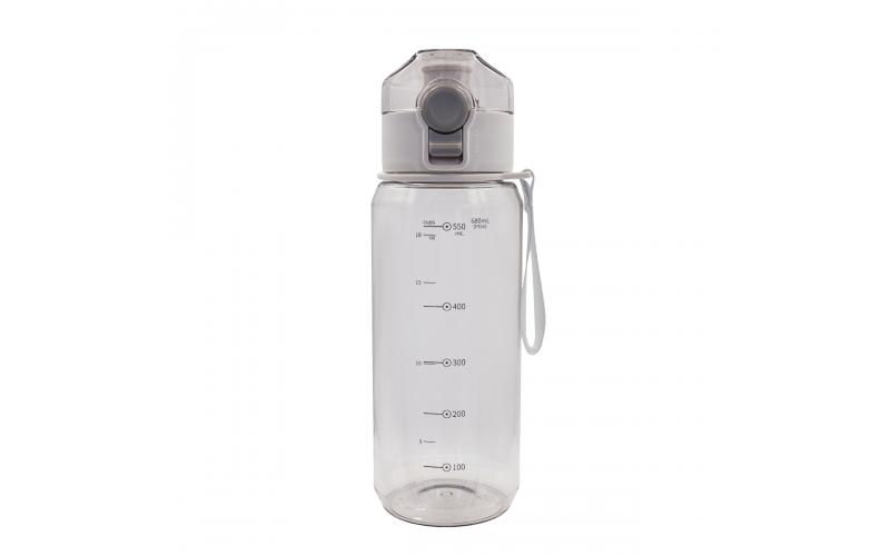Bidon z tritanu H2O 680 ml, szary