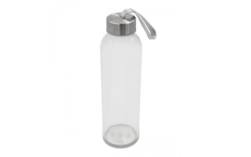 Butelka szklana Aqua Flow 500 ml, transparentny