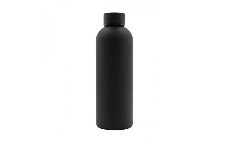 Butelka termiczna Mendoza 500 ml, czarny
