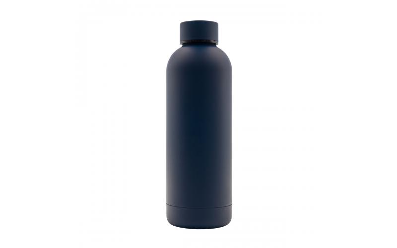 Butelka termiczna Mendoza 500 ml, granatowy