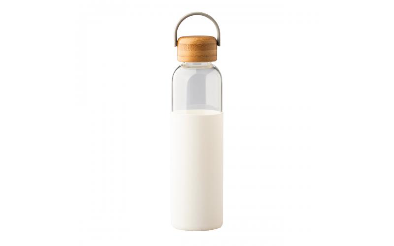 Szklana butelka Refresh 560 ml, biały
