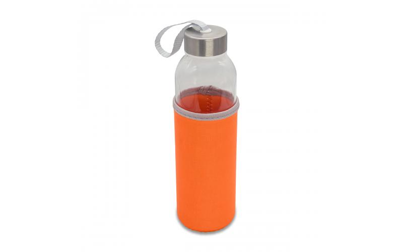 Szklana butelka Vim 500 ml, pomarańczowy