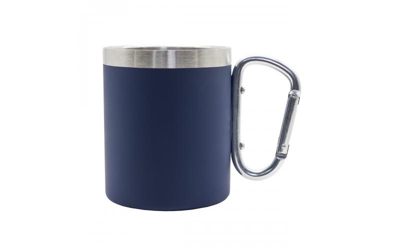 Kubek stalowy Magaro 300 ml, granatowy