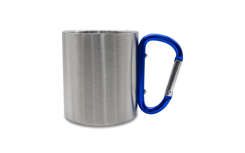 Kubek stalowy Denali 220 ml, niebieski