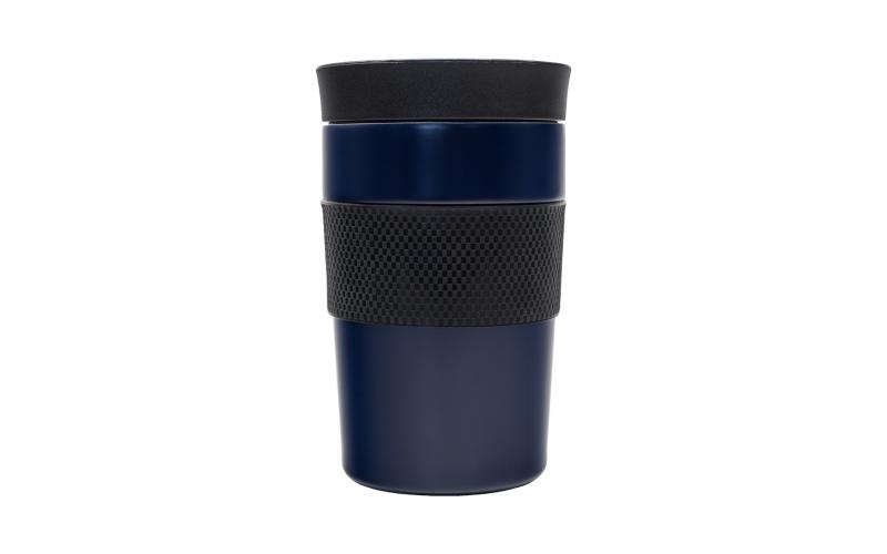 Kubek termiczny Husavik 320 ml, granatowy