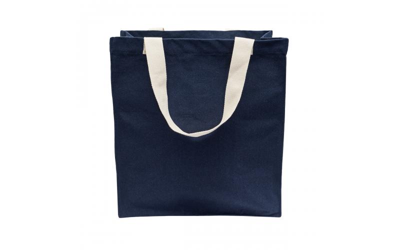 Torba z bawełny 340 g/m2 Lisburn, granatowy