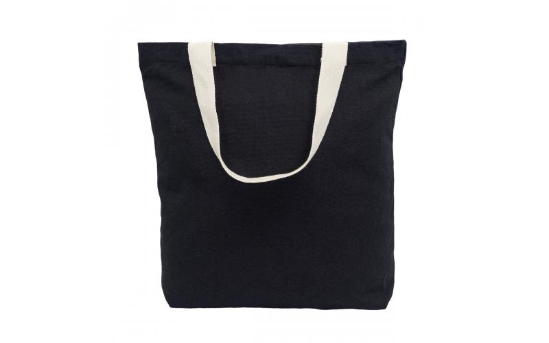 Torba z bawełny 340 g/m2 Batley, czarny