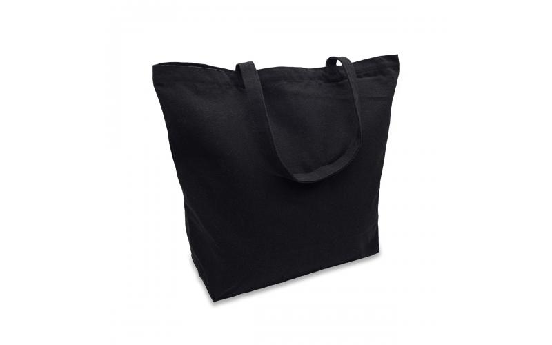 Torba z bawełny 340g/m2 Kinia, czarny