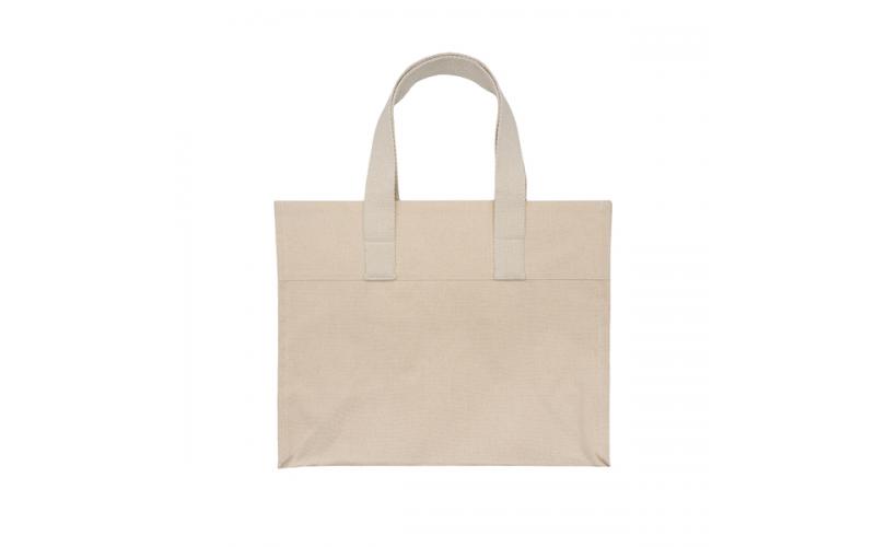 Torba bawełniana z kieszonką Alinea, beżowy