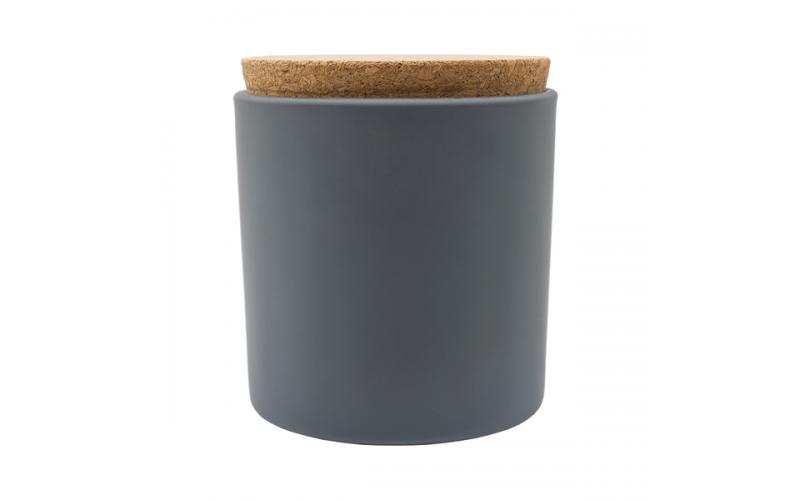 Świeca zapachowa Citrona, szary