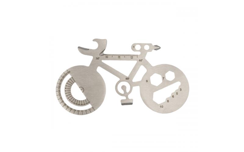 Narzędzie wielofunkcyjne Cyclist, srebrny