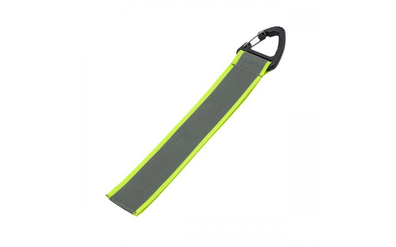 Przywieszka z karabińczykiem Flashy, srebrny