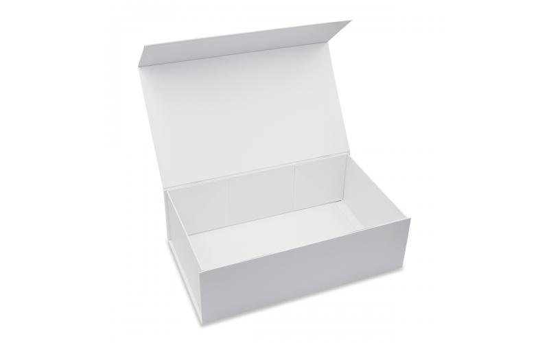 Duże składane pudełko prezentowe Chelsea, biały