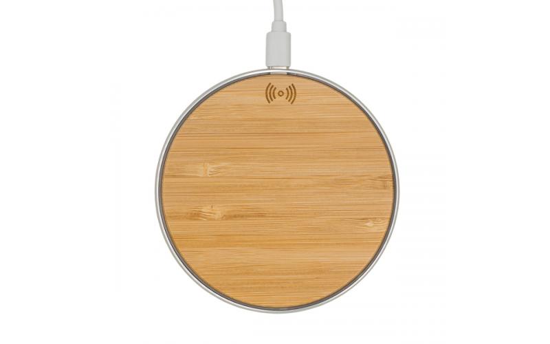 Ładowarka indukcyjna 15W Batam, brązowy