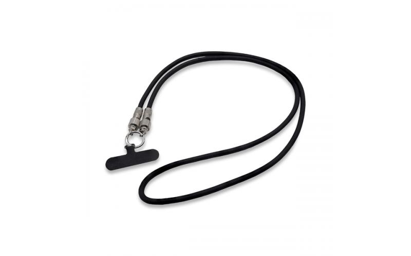 Smycz do telefonu z funkcją ładowania 60W Tavo, czarny