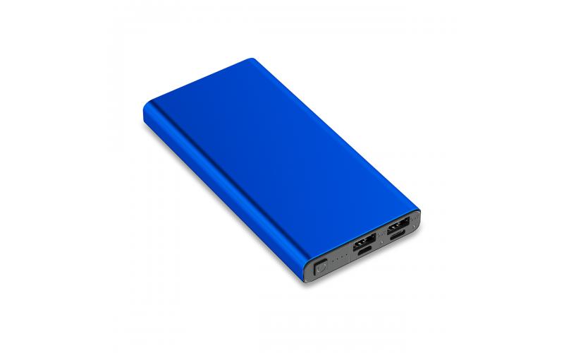 Power bank 10000 mAh Banco, niebieski