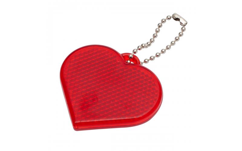 Zawieszka Heart Reflect, czerwony
