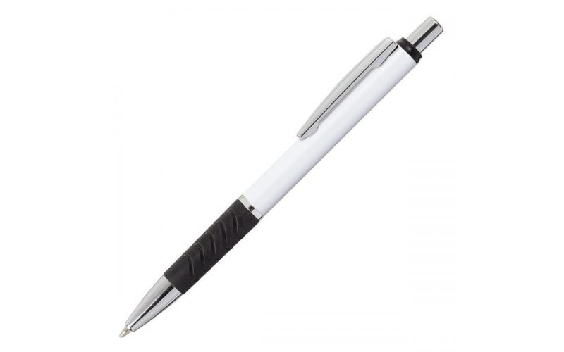 Długopis Andante, biały/czarny