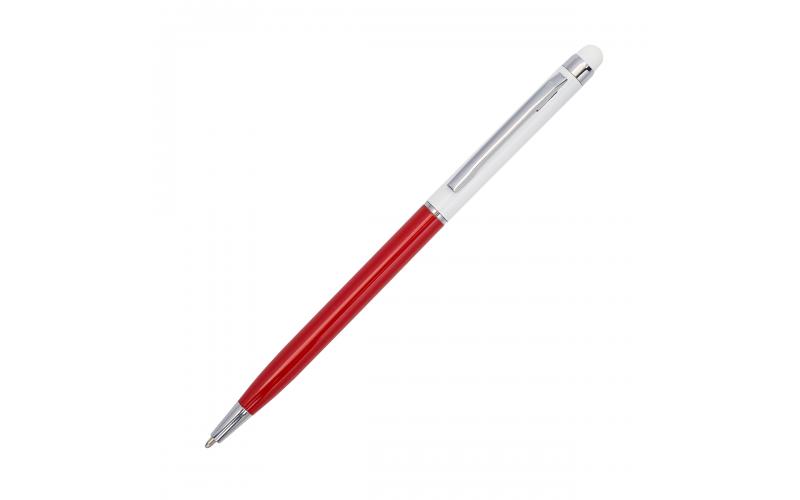 Długopis aluminiowy Touch Tipo, czerwony
