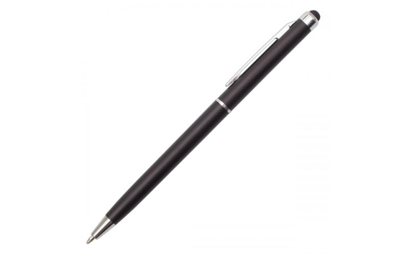 Długopis plastikowy Touch Point, czarny