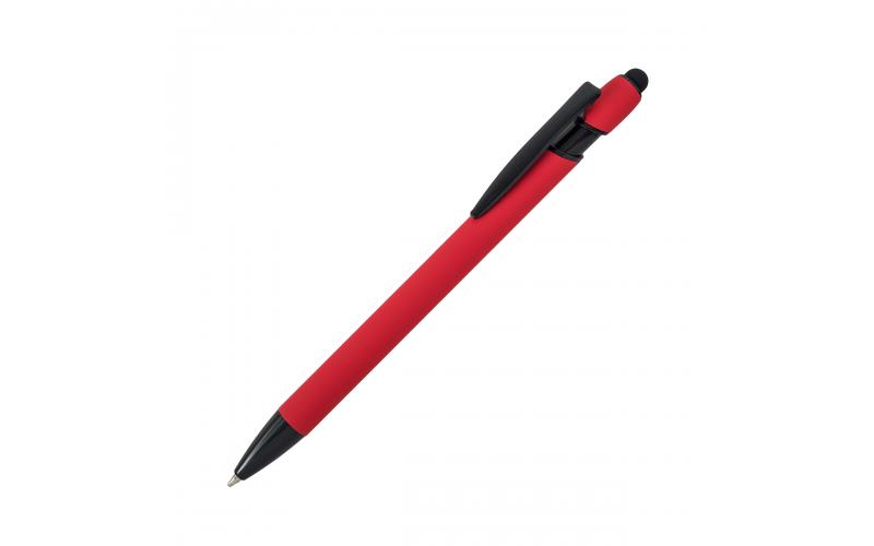 Długopis Softnero, czerwony