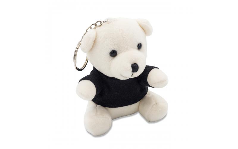 Miś brelok Ollie, biały