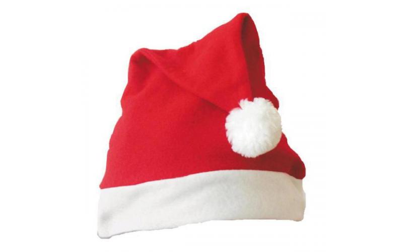 Dziecięca czapka świąteczna, czerwony/biały