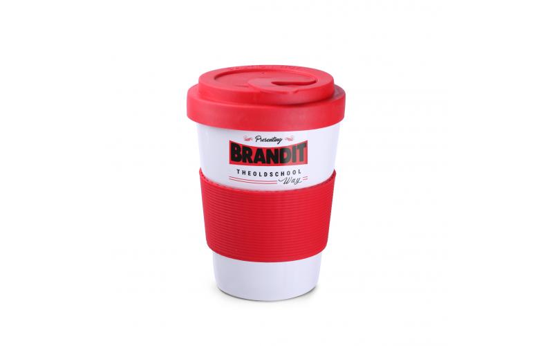 Coffee2go Lock 350ml czerwony/czerwony