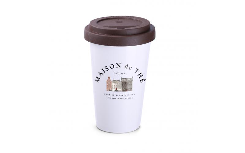 Freedom Classic 280ml biały/brązowy