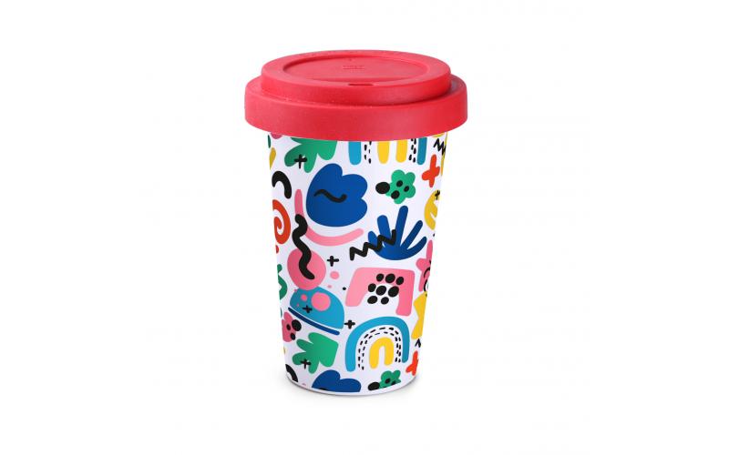 Freedom Classic 280ml biały/czerwony