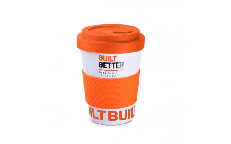 Coffee2go Lock 350ml pomarańczowy/pomarańczowy