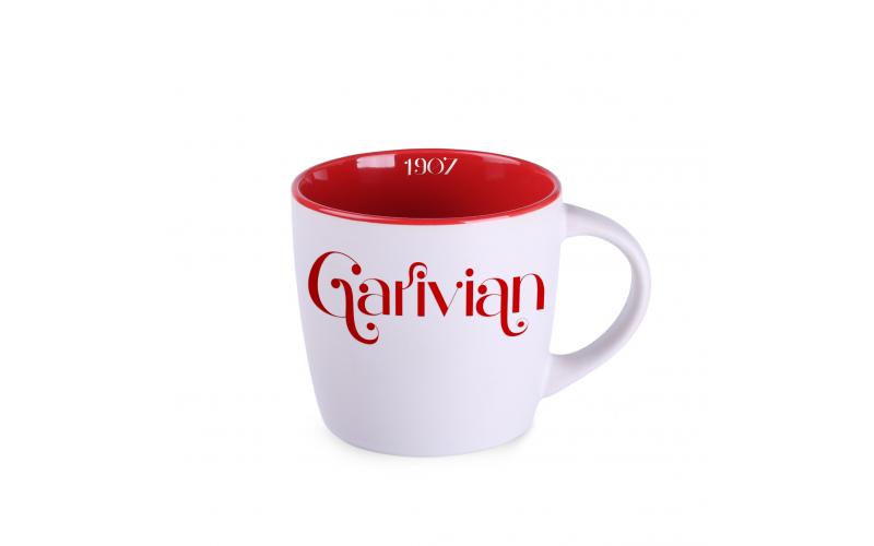 Handy Pure 320ml biały/czerwony