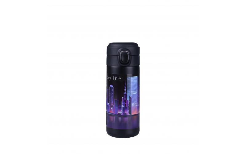 Vega 310ml czarny/stalowy