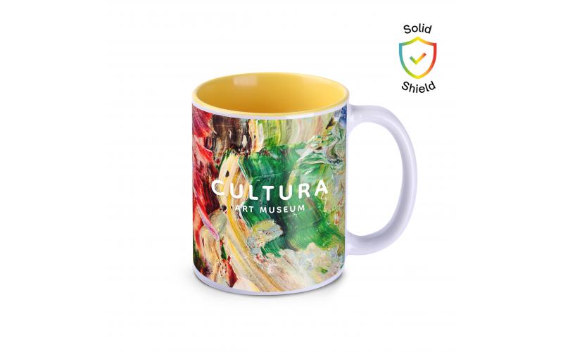 Tomek Art Solid 300ml biały/żółty