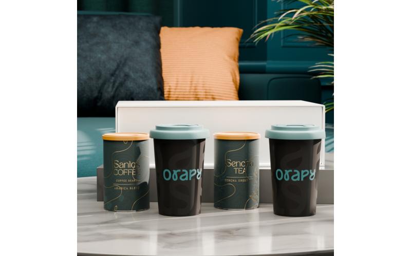 Freedom Taste 280ml satin black/eucalyptus