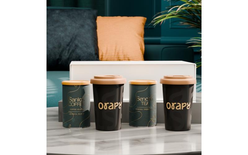 Freedom Taste 280ml satin black/desert sand