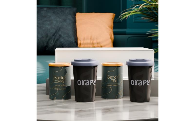 Freedom Taste 280ml satin black/szary