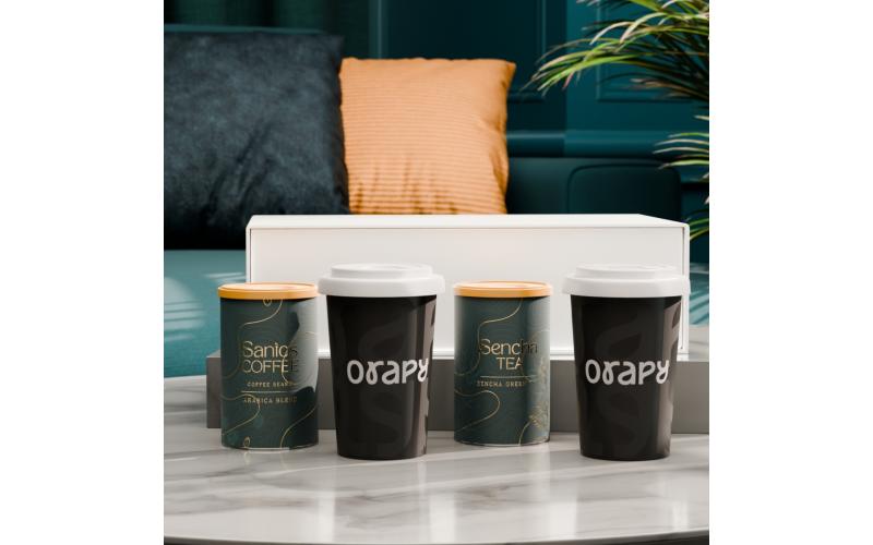 Freedom Taste 280ml satin black/biały