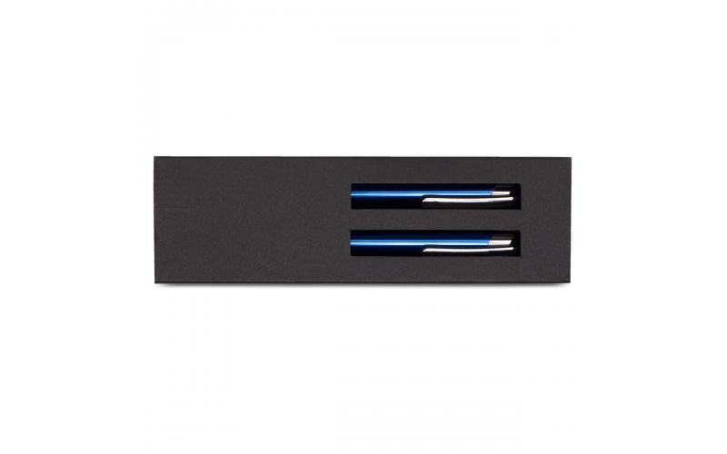 Zestaw piśmienniczy Campinas, niebieski