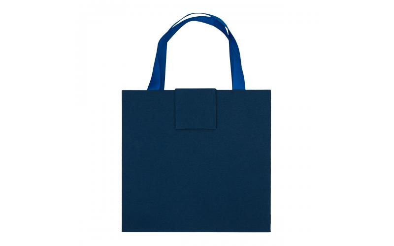 Zestaw upominkowy notes z długopisem Lovina, granatowy