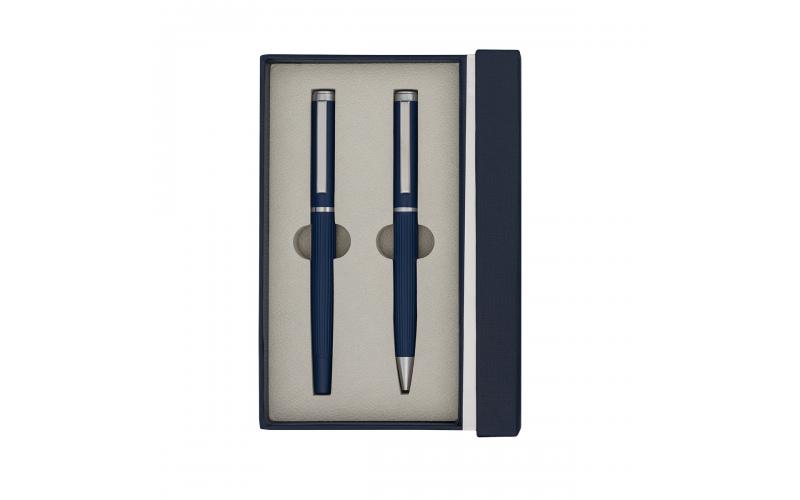 Zestaw piśmienniczy Felicite, granatowy