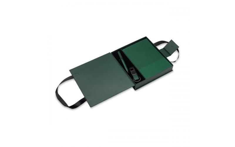 Zestaw upominkowy Lovaro, ciemny zielony