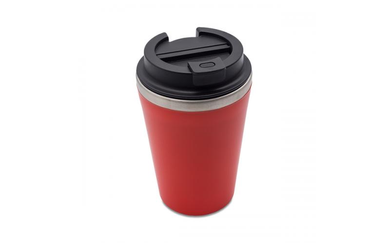 Kubek termiczny Andre 350 ml, czerwony