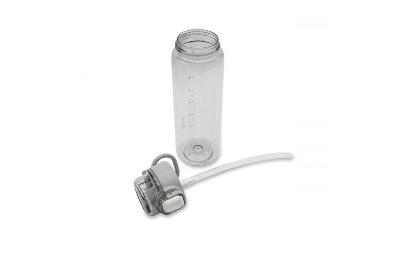 Bidon ze słomką Amad 800 ml, szary