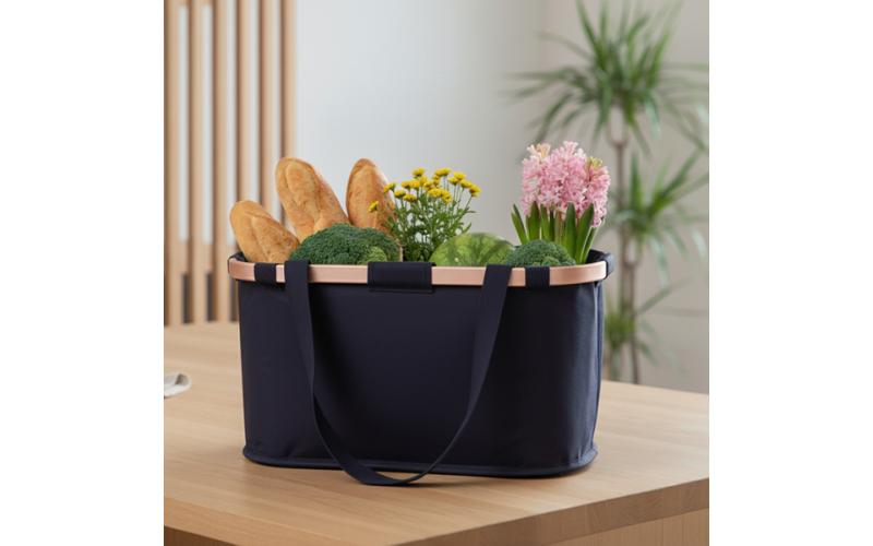 Kosz na zakupy Staylo, czarny