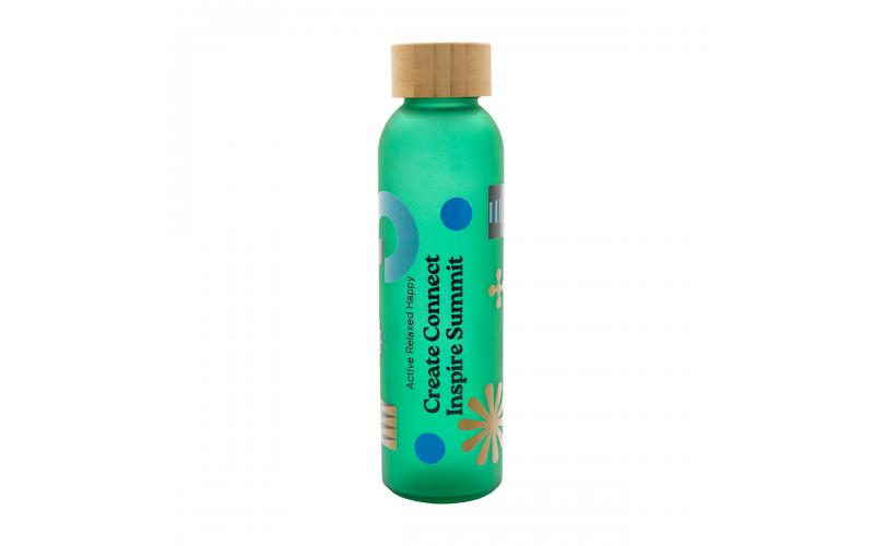 Butelka szklana Melbourne 500 ml, zielony