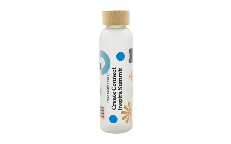 Butelka szklana Melbourne 500 ml, biały